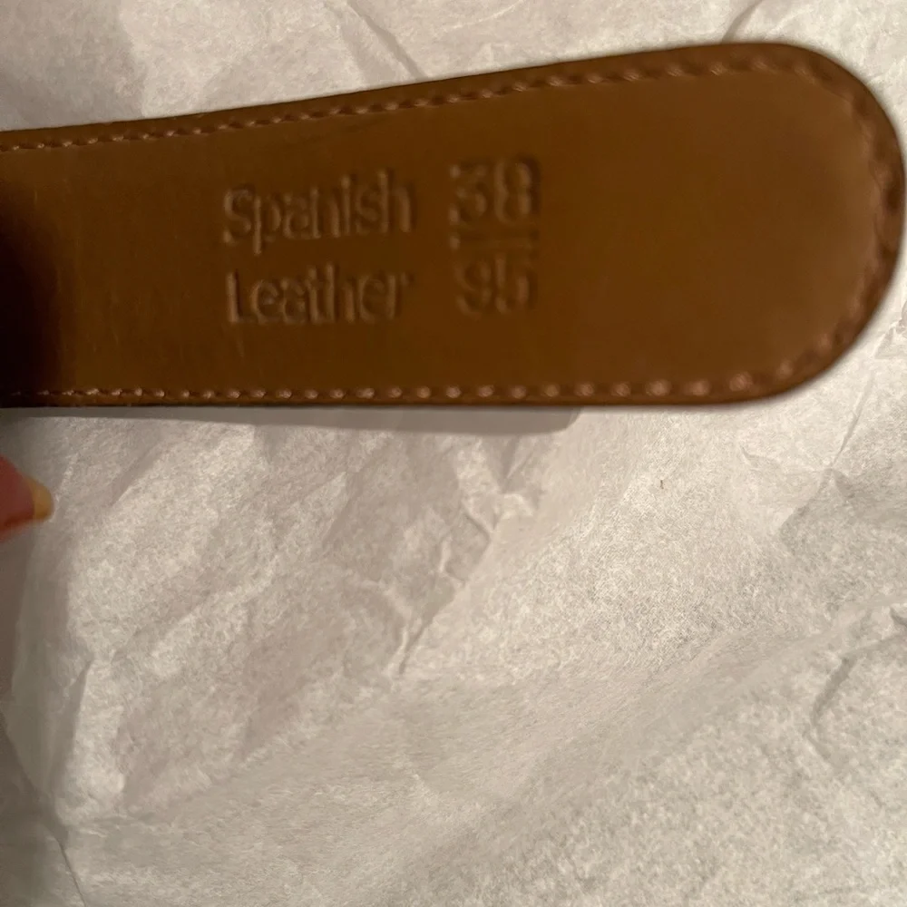 NEW Men’s Spanish leather belt 38